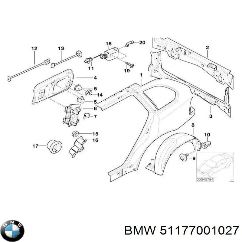 Tapa del depósito de gasolina BMW X5 SUV (E53) (2000 - 2006) precio, desde 46,46 EUR