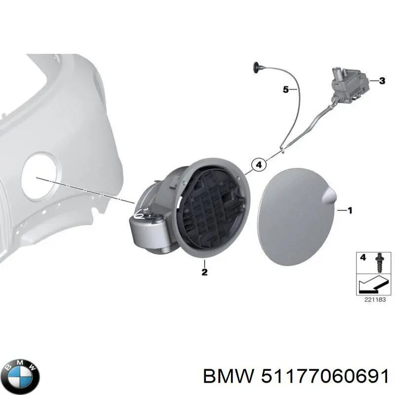 Tapa del depósito de gasolina BMW 51177060691 precio, desde 41,22 EUR