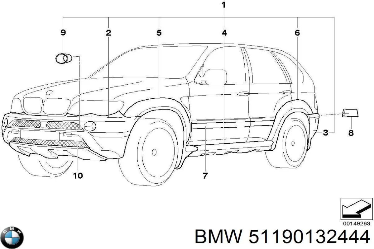 51190132444 BMW