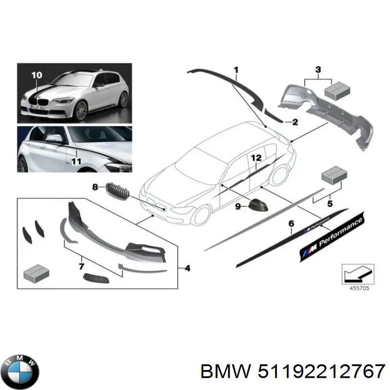  BMW 51192212767 precio, desde 363,25 EUR