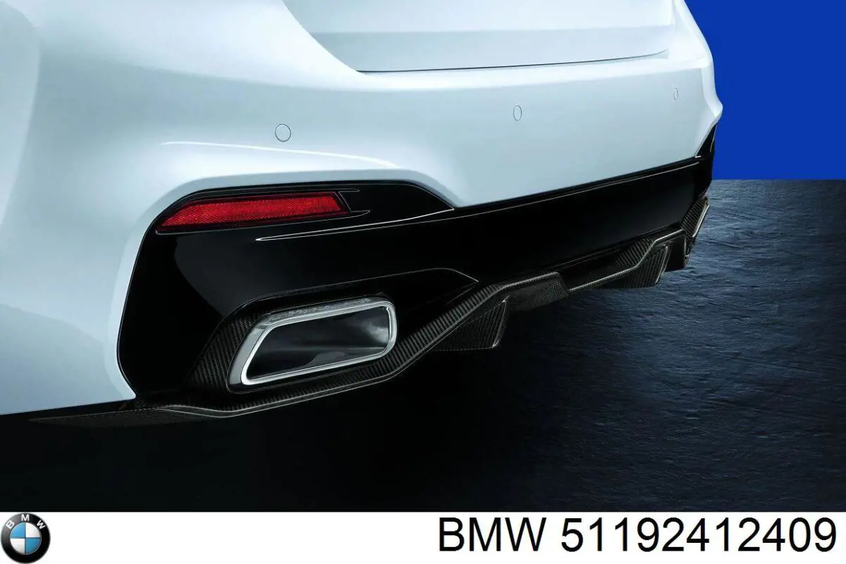 Comprar 51192412409 BMW Protector parachoques trasero