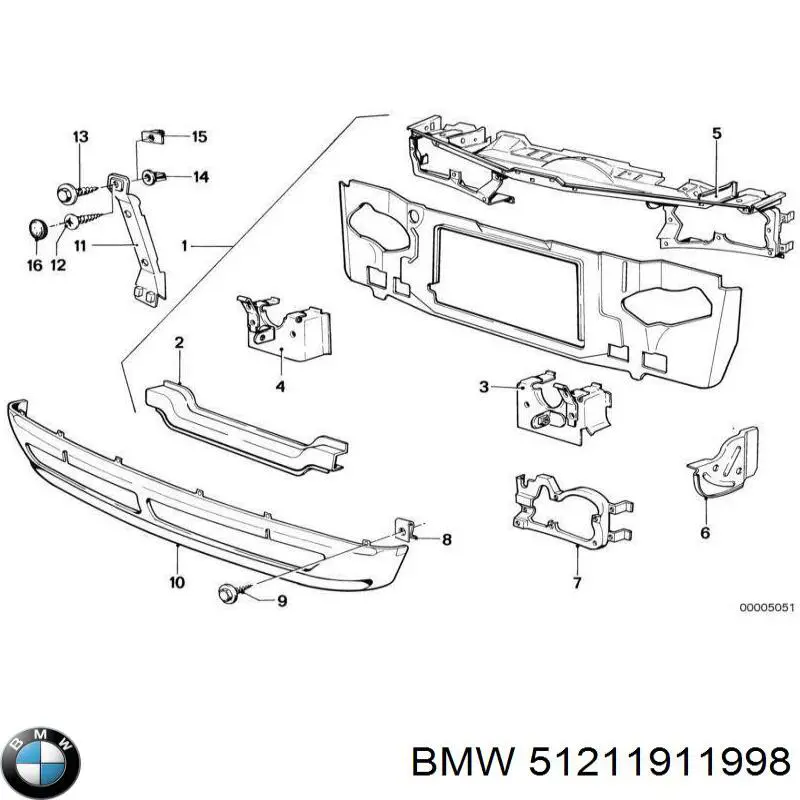 51211911998 BMW