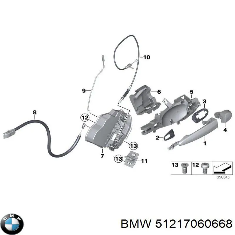  BMW 51217060668 precio, desde 10,64 EUR