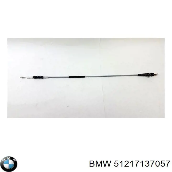 51217137057 BMW cable de accionamiento, desbloqueo de puerta delantera