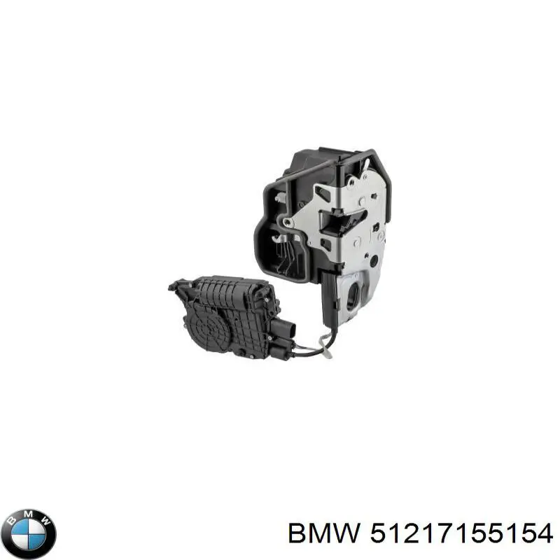 51217155154 BMW cerradura de puerta delantera derecha