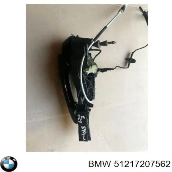 Manija exterior derecha delantera/trasera de puerta BMW 51217207562 precio, desde 31,19 EUR