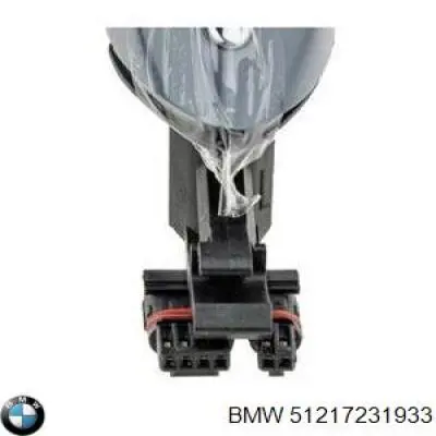 51217231933 BMW tirador de puerta exterior trasero izquierdo