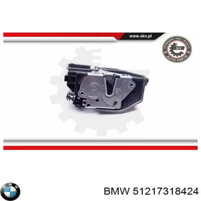 Comprar 51217318424 BMW Cerradura de puerta delantera derecha