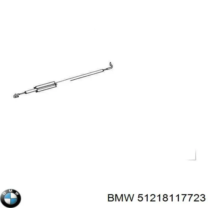 51218117723 BMW cable de accionamiento, desbloqueo de puerta delantera izquierda