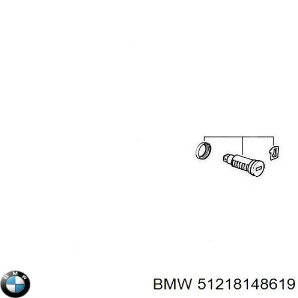 Cable de apertura de cerradura de puerta delantera izquierda BMW 51218148619 precio, desde 17,88 EUR