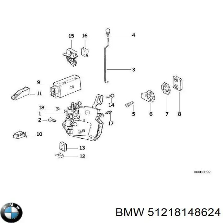  BMW 51218148624 precio, desde 17,02 EUR