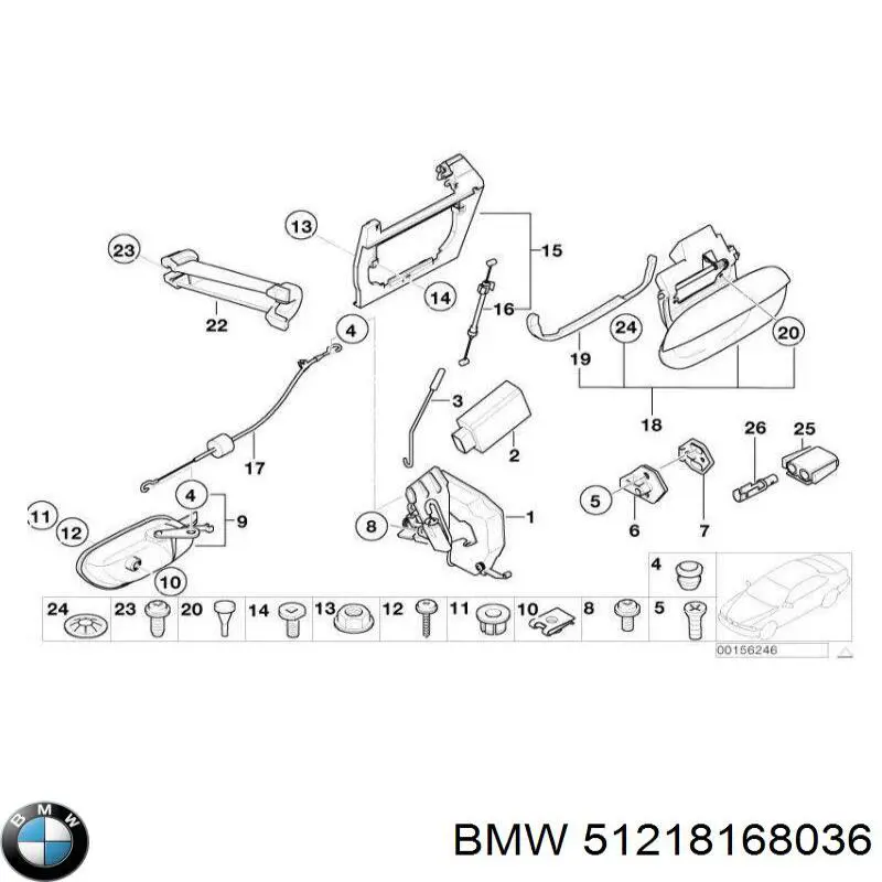  BMW 51218168036 precio, desde 29,38 EUR