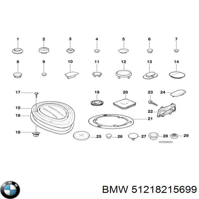 Comprar 51218215699 BMW 