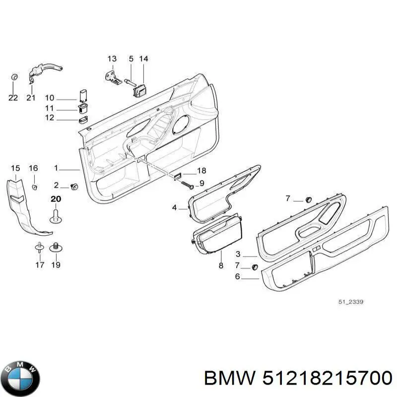  BMW 51218215700 precio, desde 15,88 EUR