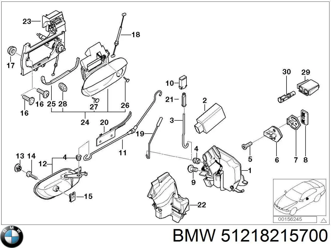 51218215700 BMW 