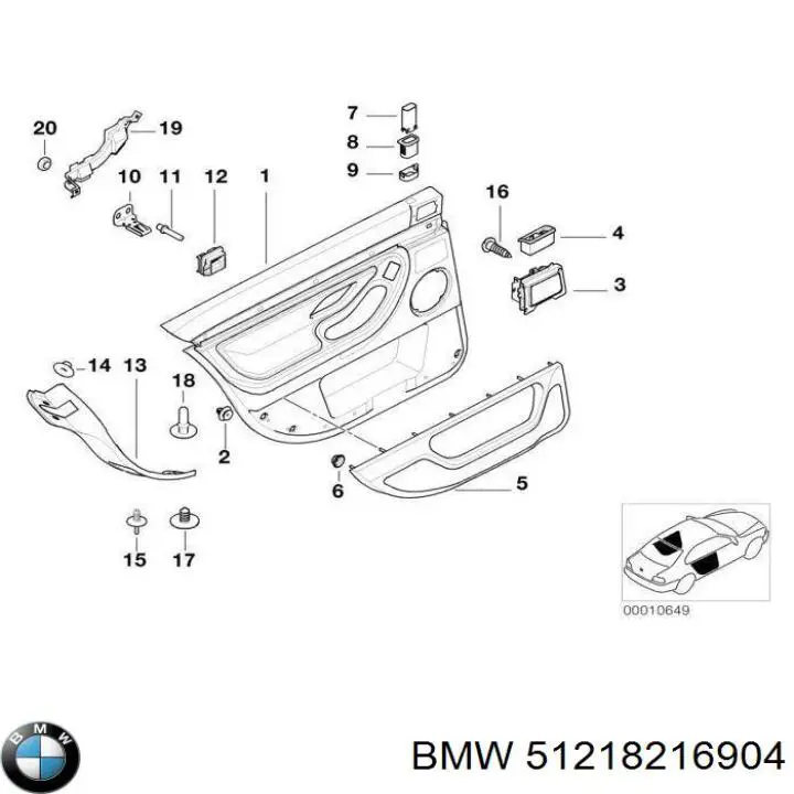 51218216904 BMW