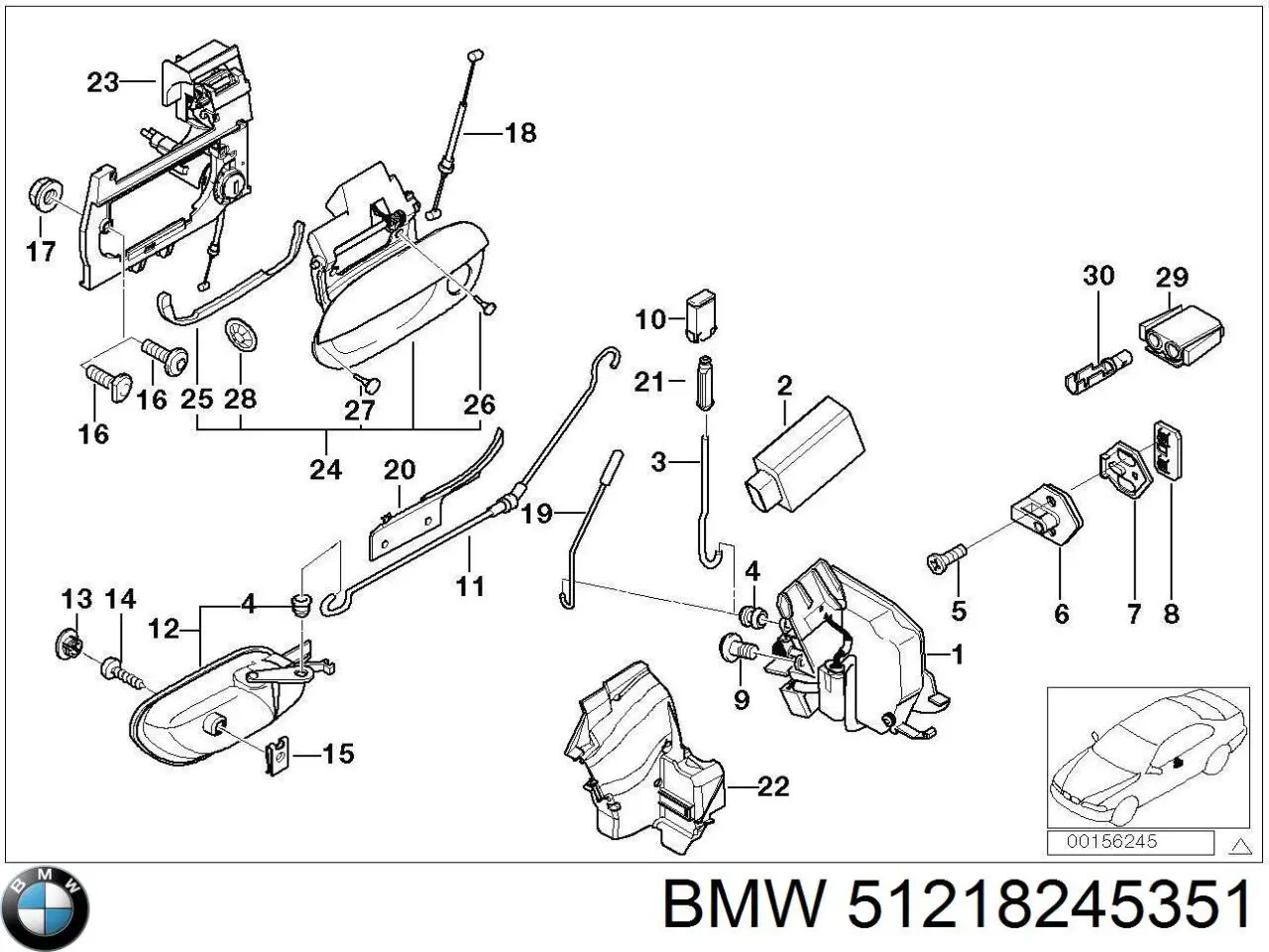  BMW 51218245351 precio, desde 226,70 EUR