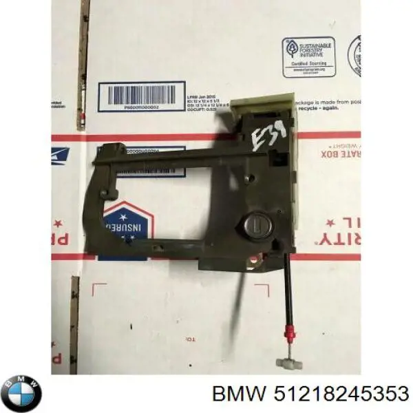 Soporte de manija exterior de puerta delantera izquierda BMW 51218245353 precio, desde 221,26 EUR