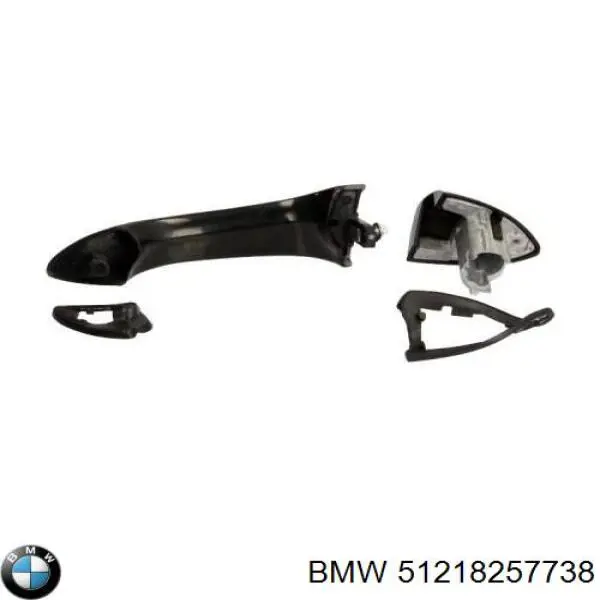 Comprar 51218257738 BMW Manija exterior derecha de puerta delantera