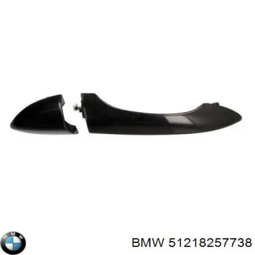 Manija exterior derecha de puerta delantera BMW 51218257738 precio, desde 37,81 EUR