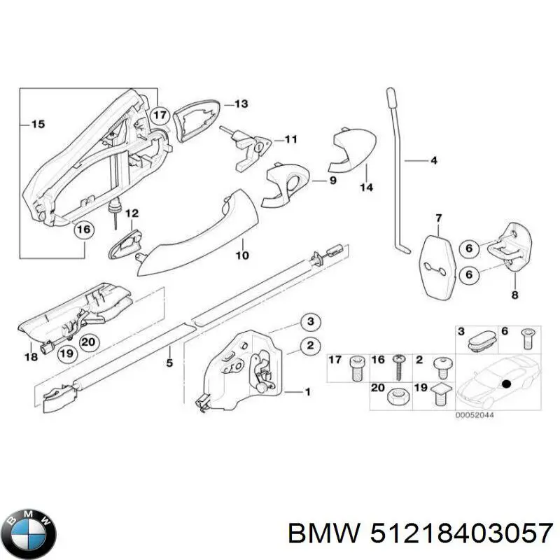 Comprar BF0633010023 Bapmic Cable de apertura de cerradura de puerta delantera