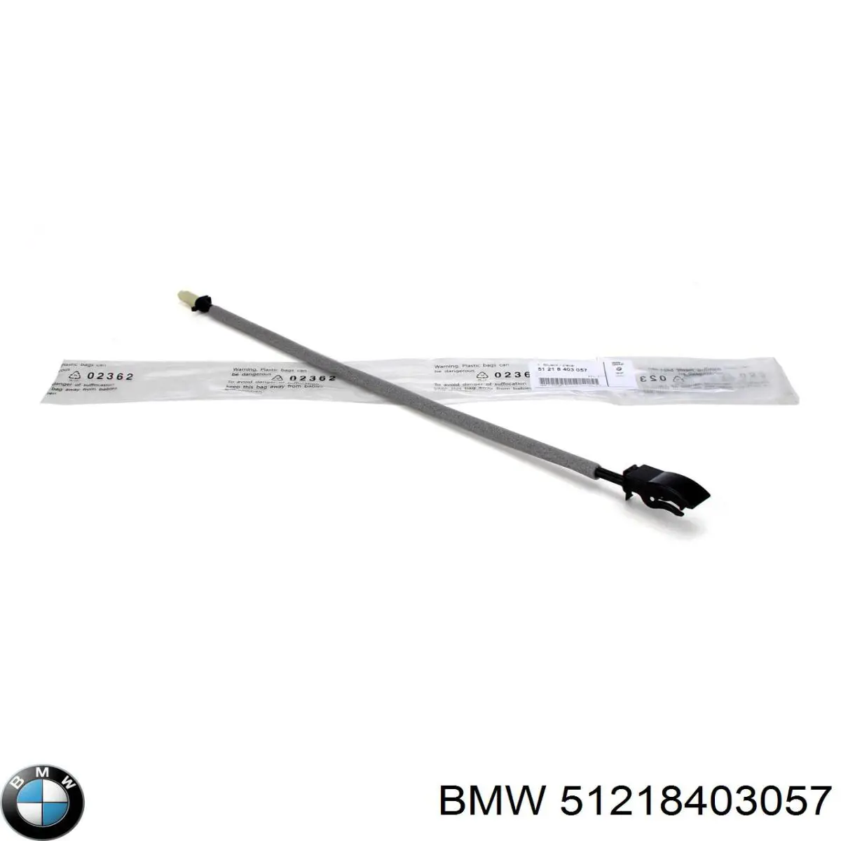 51218403057 BMW cable de accionamiento, desbloqueo de puerta delantera