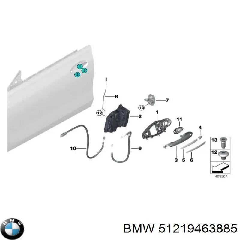  51219463885 BMW