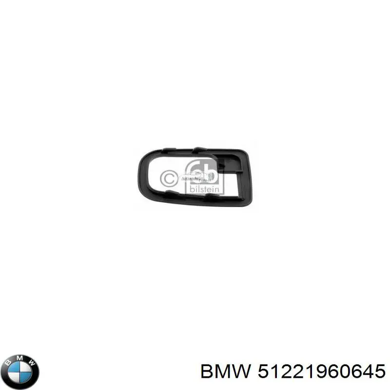 Comprar 51221960645 BMW Moldura de manija interior de puerta delantera izquierda