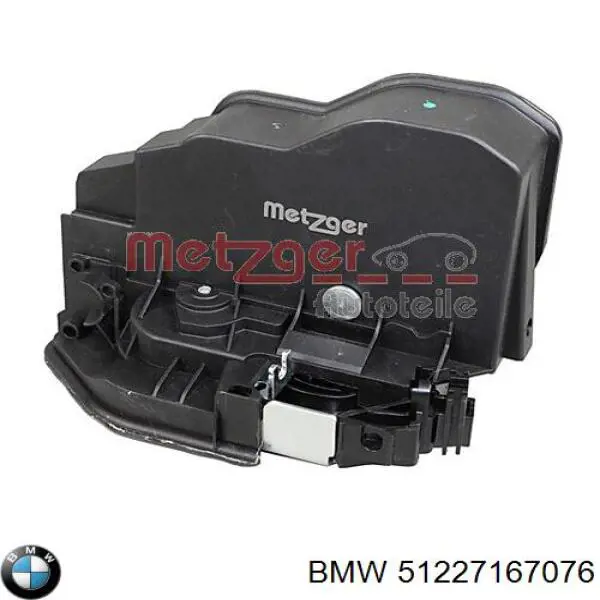 51227167076 BMW cerradura de puerta trasera derecha