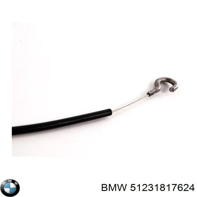 51231817624 BMW cable de capó del motor