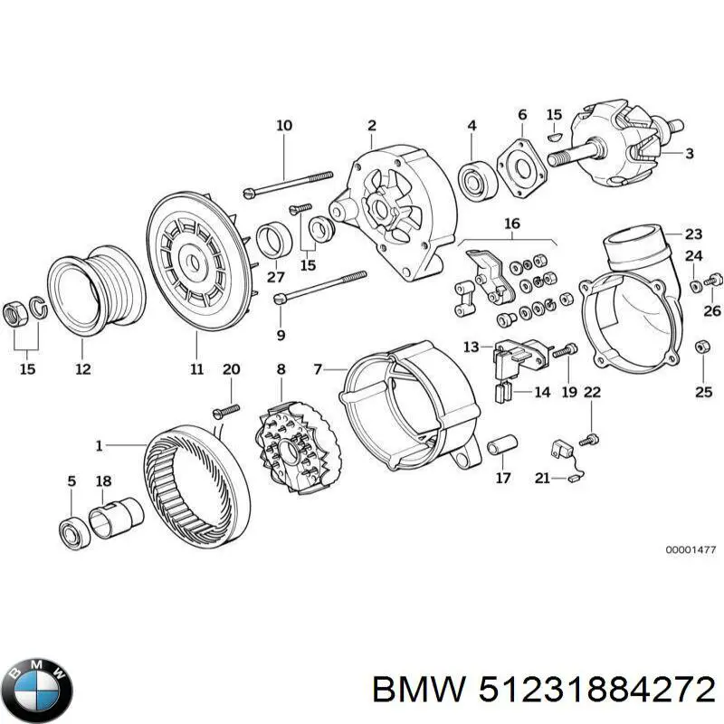 51231884272 BMW 
