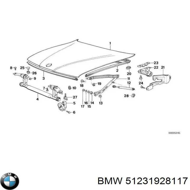  BMW 51231928117 precio, desde 28,91 EUR