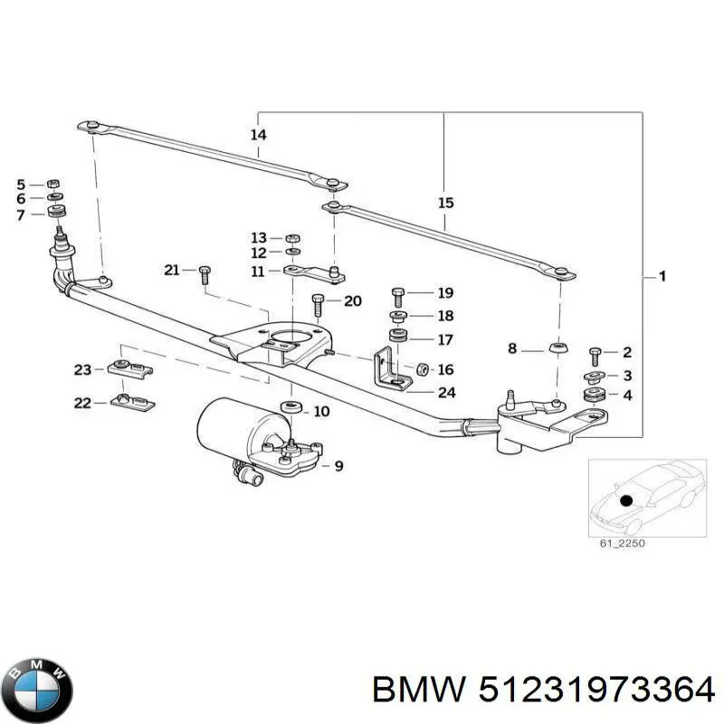 51231973364 BMW 