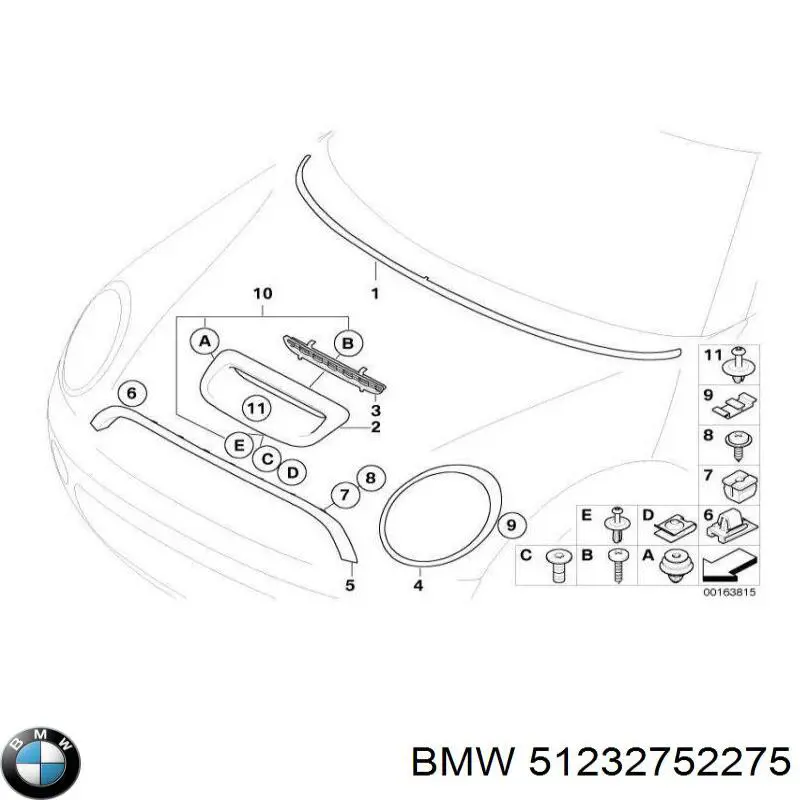  BMW 51232752275 precio, desde 36,45 EUR