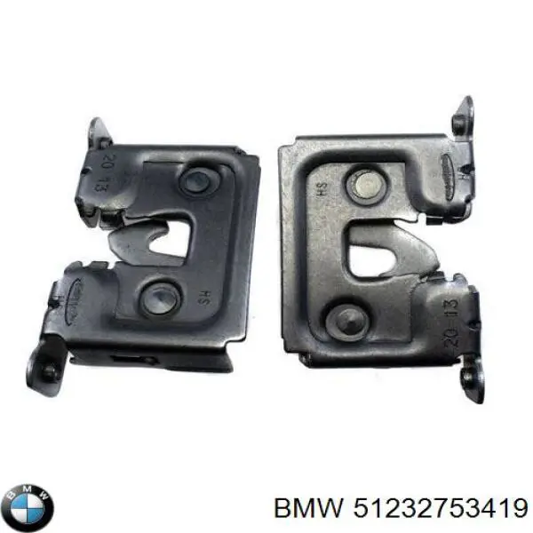 Cerradura del capó izquierda BMW 51232753419 precio, desde 31,01 EUR