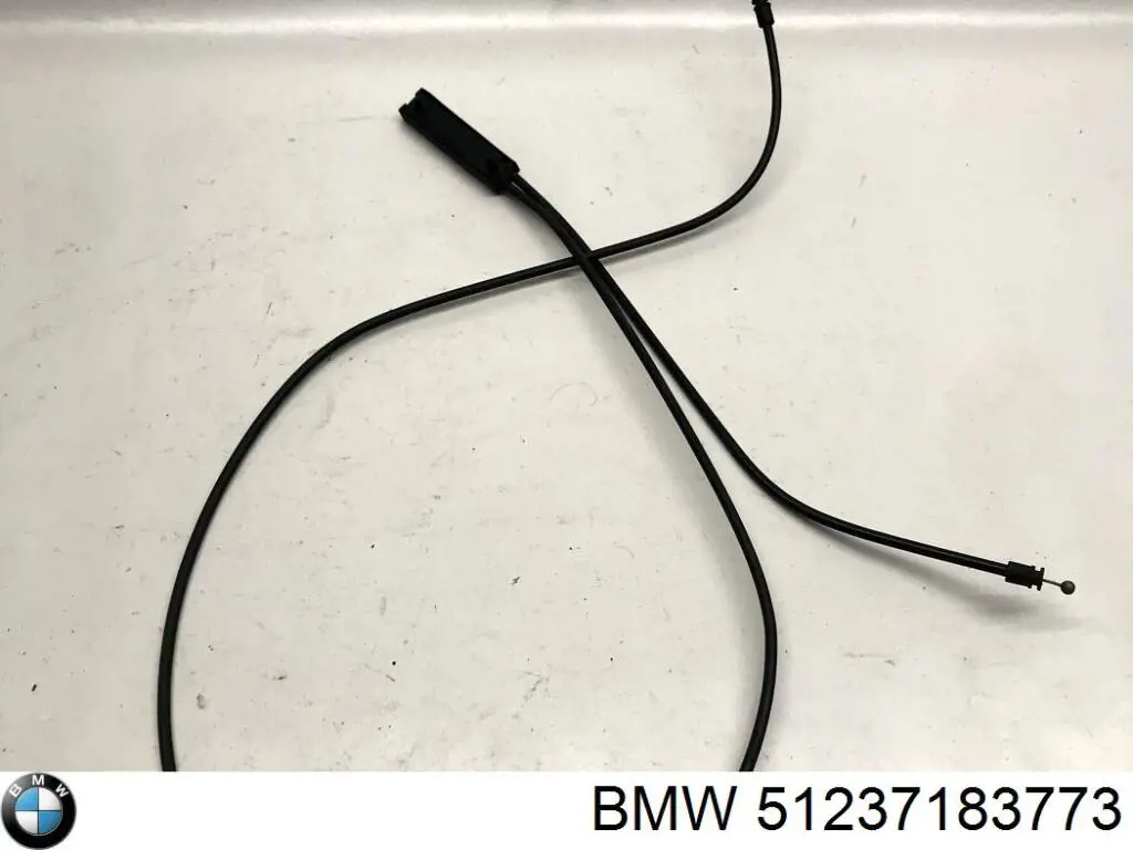 51237183773 BMW tirador del cable del capó delantero