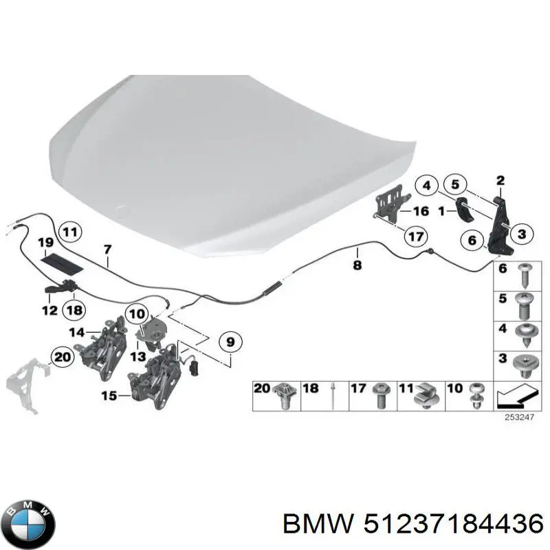  BMW 51237184436 precio, desde 49,19 EUR