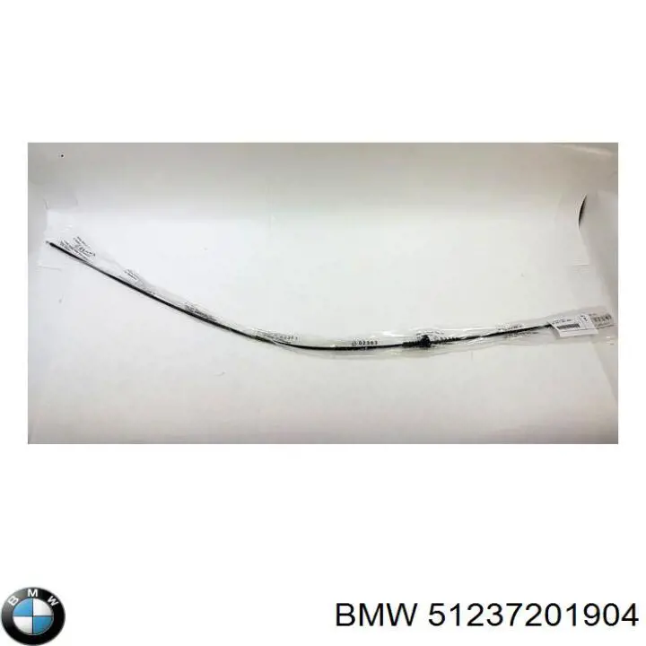 51237201904 BMW tirador del cable del capó trasero