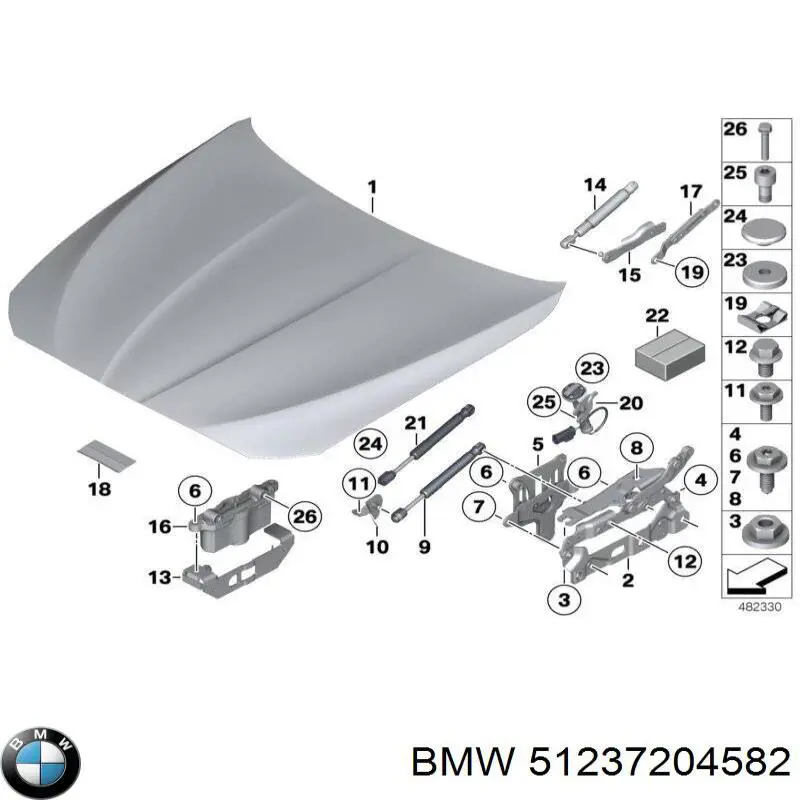 Kit de reparación, cilindro de freno principal BMW 51237204582 precio, desde 3,87 EUR