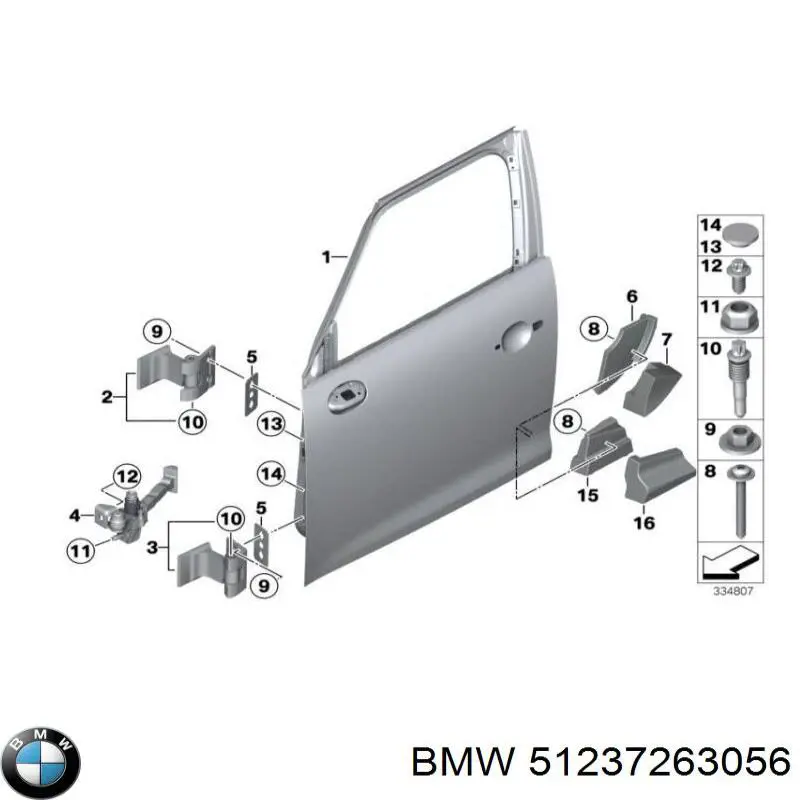 Pirotécnico de la bisagra del capó BMW 51237263056 precio, desde 145,20 EUR