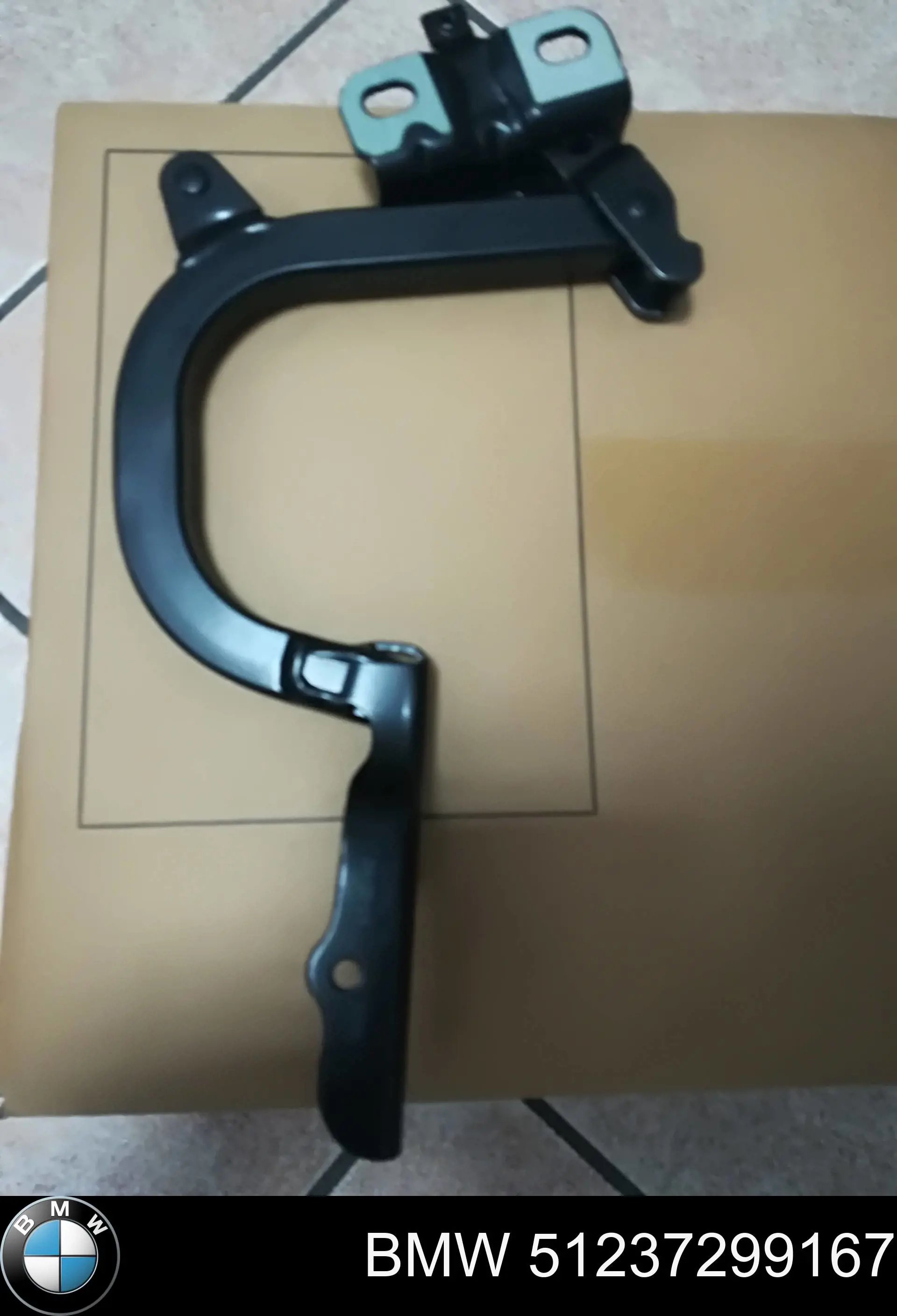 Bisagra izquierda del capó BMW 51237299167 precio, desde 76,21 EUR