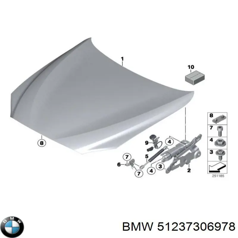  BMW 51237306978 precio, desde 45,62 EUR