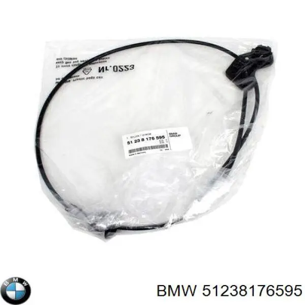 Comprar 51238176595 BMW Cable de apertura del capó trasero