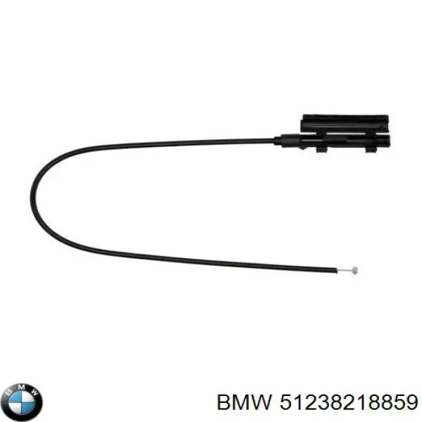 51238218859 BMW cable de capó del motor