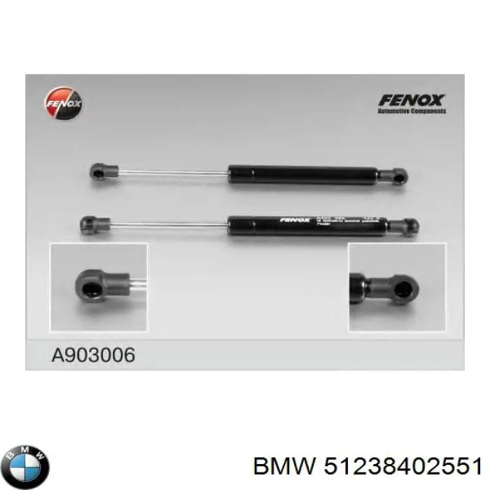 Comprar 51238402551 BMW Amortiguador de capó