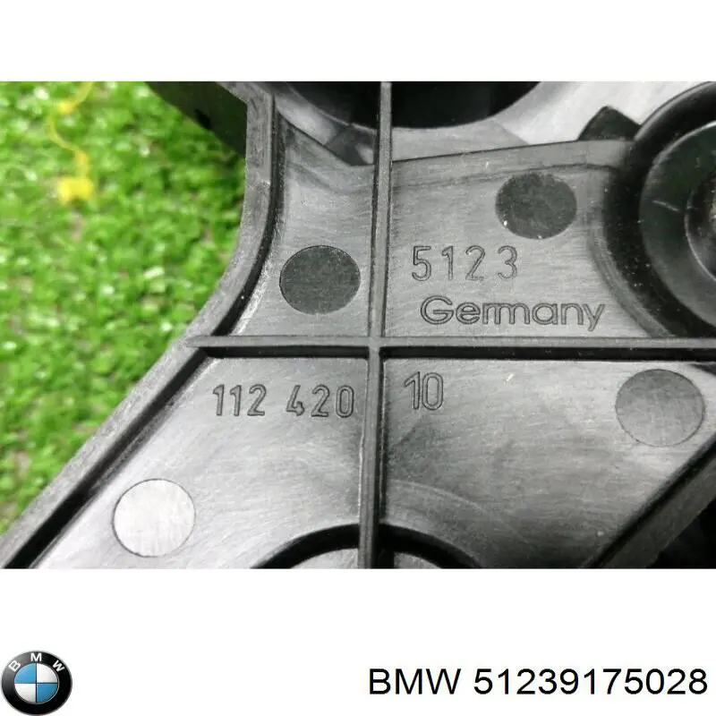 Palanca de apertura del capó 51239175028 BMW