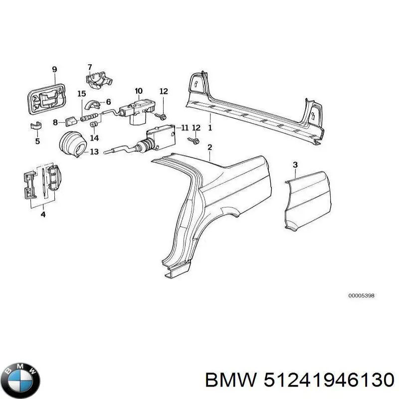  BMW 51241946130 precio, desde 57,85 EUR