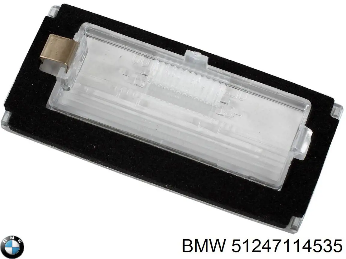 51247114535 BMW Luz de matricula