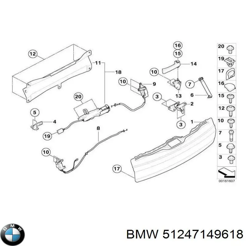 Soporte de parachoques delantero para BMW X5  E70