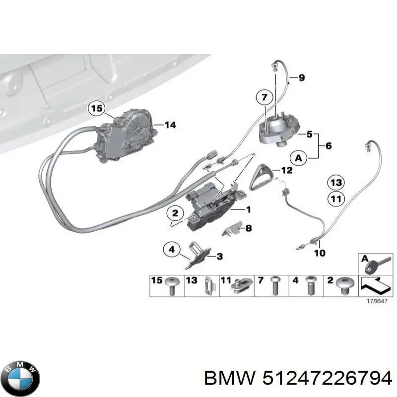 Cilindro de cerradura de porton BMW 7 sedán (F01, F02, F03, F04) (2008 - 2015) precio, desde 188,48 EUR